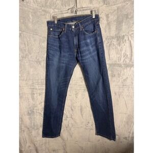 Levi Strauss 505 Regular Fit Straight Leg Jeans Blue Denim W32‎ L32